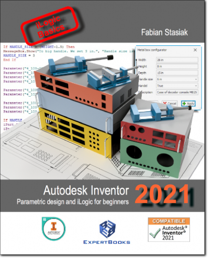 Tutorials for beginners: Parametrics Designs in Autodesk Inventor 2021